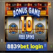 8839bet login